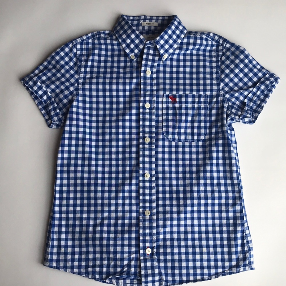 EUC Boys Abercrombie Kids muscle dress shirt